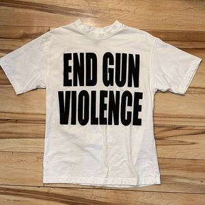 Market Studios End Gun Violence Tee M